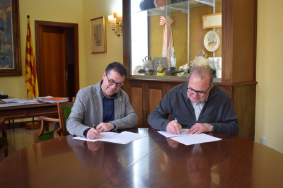 El Ajuntament y el Terracotta Museu firman un nuevo convenio colaborador con la Asociació de Ceramistes la Bisbal